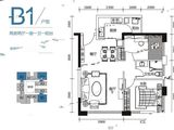 里约荟_2室2厅1卫 建面76平米