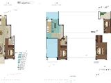 武汉雅居乐花园别墅_2室2厅2卫 建面155平米