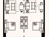 远洋汉口中心_2室2厅2卫 建面99平米