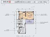 碧桂园望谷合院_4室2厅4卫 建面126平米