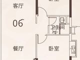 悦江上品_2室2厅1卫 建面80平米