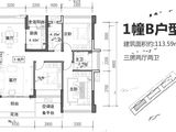 富居天逸_3室2厅2卫 建面113平米