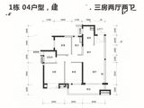 保利和悦华锦_3室2厅2卫 建面98平米