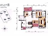 越秀天悦文华_3室2厅2卫 建面106平米