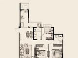 恒大御泉四季_3室2厅2卫 建面120平米