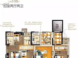 商河碧桂园公园上城_4室2厅2卫 建面149平米