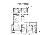 奥体铂悦府_4室2厅3卫 建面226平米