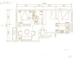 北科建水岸雁栖_2室2厅1卫 建面88平米