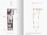 阳光城檀悦101_2室1厅1卫 建面70平米