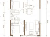 融信西海岸_2室2厅1卫 建面89平米