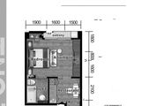 壹都锦_1室1厅1卫 建面44平米