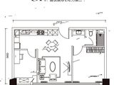 华府悦璟_C1户型 建面70平米