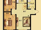 福美公馆_2室2厅1卫 建面100平米