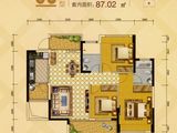 锦绣江南商住小区_8座05户型-107.62㎡ 建面0平米