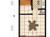 翡翠新天地_A户型1 建面0平米