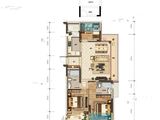 融创太湖印_3室2厅2卫 建面105平米