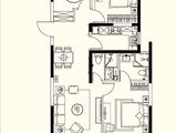 璀璨绿翠花园_3室2厅2卫 建面99平米