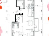 万科弗农小镇_2室2厅1卫 建面95平米