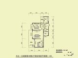 大足天正北城新都_2室2厅1卫 建面87平米