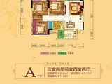 旭城公园府邸_3室2厅1卫 建面85平米