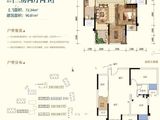 荣安林语春风_2室2厅2卫 建面90平米