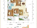 鹏润鹿山台_4室2厅2卫 建面131平米