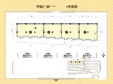 亨顺广场_1号楼A户型平面图 建面3400平米