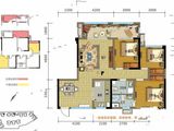 成都后花园梓桐名苑_3室2厅2卫 建面88平米