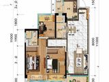 碧桂园海德公园_3室2厅2卫 建面95平米