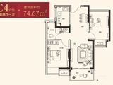 正道和苑_2室2厅1卫 建面74平米