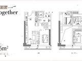 美墅_3室2厅1卫 建面76平米