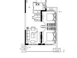 保利和光尘樾_2室2厅1卫 建面90平米