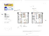 3号LOFT_1室1厅1卫 建面46平米