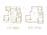 翡翠天际_4室2厅2卫 建面252平米