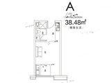 恒大中央广场_A户型图38平 建面38平米