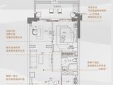 奥园城央壹品_2室1厅1卫 建面80平米