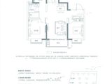 奥园誉峯_3室2厅1卫 建面90平米