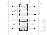 中房元泰广场_A座楼层平面 建面1200平米