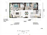 北科建春城大观_3室2厅2卫 建面110平米