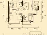 龙光玖誉湖_4室2厅2卫 建面138平米