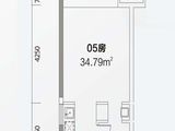 依云国际_1室1厅1卫 建面34平米