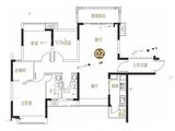 鸿安花园_3室2厅2卫 建面107平米