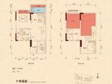 雍晟岭南春天_2室2厅2卫 建面105平米