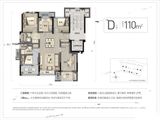 万科云谷_4室2厅2卫 建面110平米