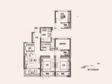 蓝城桂语江南_3室2厅1卫 建面83平米