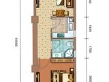 福新商厦_1室1厅1卫 建面45平米