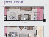 凤翔凡悦公馆_2室2厅2卫 建面40平米