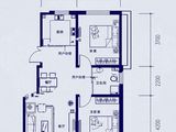 米澜国际三期_2室2厅1卫 建面89平米