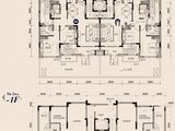 恒大御峰_3室2厅2卫 建面228平米