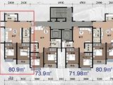 渤海湾国际公馆_2室1厅1卫 建面80平米